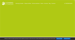Desktop Screenshot of cleaningandgarden.com